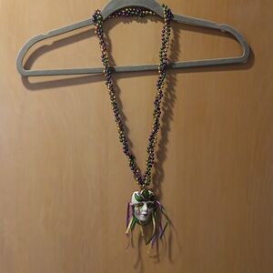 Mardi Gras necklace